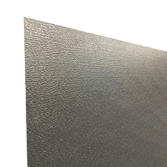 CHAPA ALUMINIO GOFRADA ESTUCO 0,6 MM X 1000 MM X 2000 MM