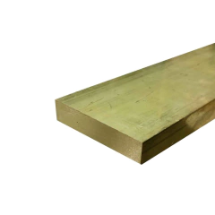 Planchuela De Latón 50mm X 8mm X 1000mm