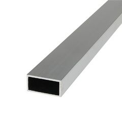 Caño Rectangular Aluminio Tubo 50 X 20 X 1,5 X 1 Metro