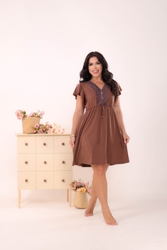 Camisola Priscila /Castanho - loja online