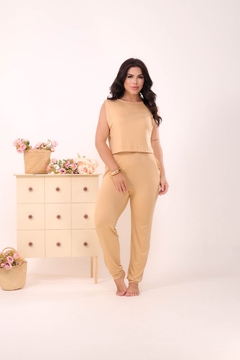 Pijama aerolook Camelia / Gold - comprar online