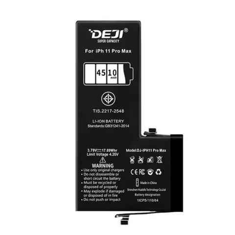 BATERIA DEJI IPHONE 11 PRO MAX CALIDAD ORIGINAL CAPACIDAD EXTENDIDA - comprar online