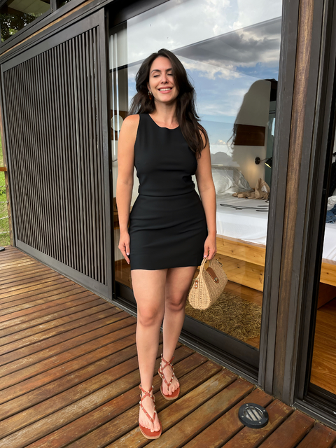 Vestido Barra fio - comprar online