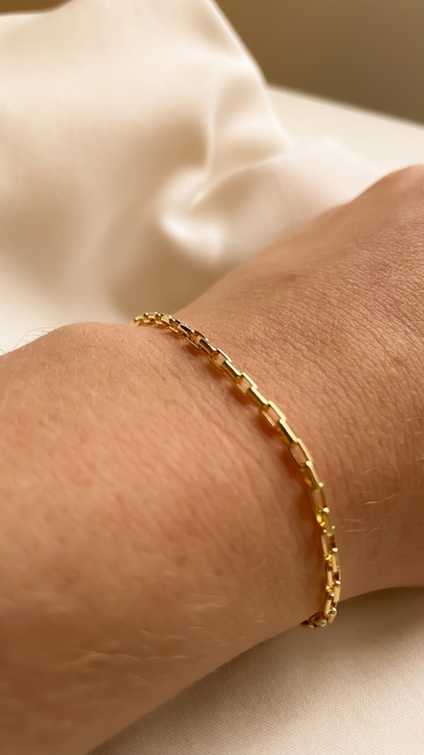 Pulseira Elo Cartier Fina