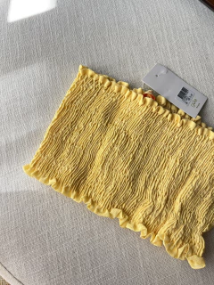 top gule franzido Elastex - comprar online