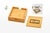 Set de 4 portavasos con base en bamboo - comprar online