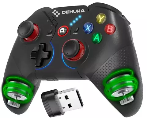 Joystick Inalámbrico Compatible Con PS3 y PS4 Nintendo Switch Lite Oled Android Pc Dehuka