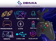 Joystick Inalámbrico Compatible Con PS3 y PS4 Nintendo Switch Lite Oled Android Pc Dehuka - tienda online
