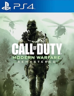 CALL OF DUTY MODERN WARFARE REMASTERED PS4