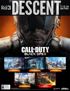 DESCENT DLC PACK 3 COD BLACK OPS 3 PS4