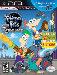 Phineas and Ferb Across the 2nd Dimension PS3