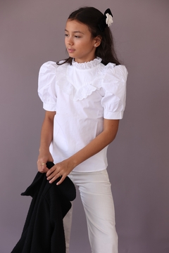 Camisa Renda Babados