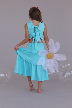 Conjunto Flora Aqua - Charlou