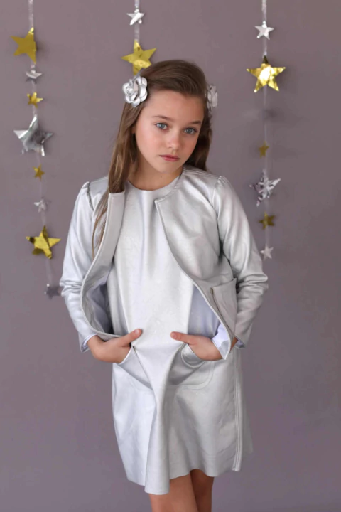 Vestido Couro Betina