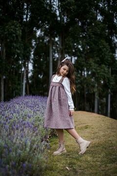 Vestido Tweed Rose