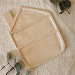 Paleta de pintor + posa pincel