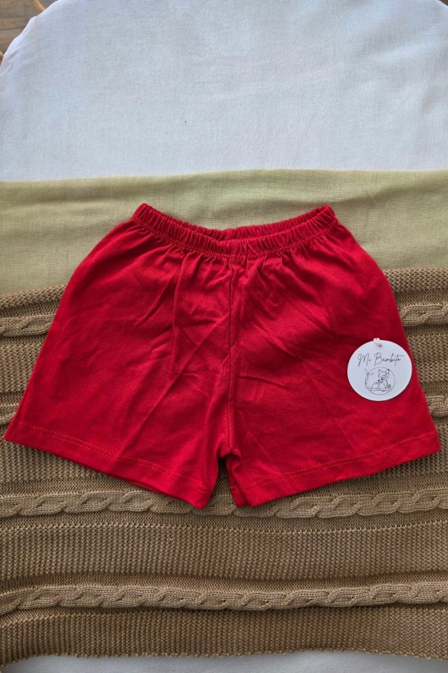Short Rustico Rojo