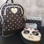 MOCHILA + LANCHEIRA + ESTOJO + NECESSEIRE PANDA