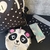 MOCHILA + LANCHEIRA + ESTOJO + NECESSEIRE PANDA na internet
