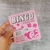 BLOCO DE BINGO 11X10 ROSA PREMIUM 9101 FD
