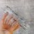 RÉGUA 15CM CRISTAL PLÁSTICA NEW LINE