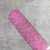 RÉGUA 15CM ROSA TRANSPARENTE NEW LINE - comprar online