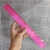 RÉGUA 30CM HOLOGRÁFICA GLITTER ROSA NEW LINE - comprar online