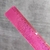 RÉGUA 30CM HOLOGRÁFICA GLITTER ROSA NEW LINE