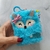 KIT CADERNETA + CANETA 4 CORES RAPOSA PELÚCIA
