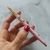 CANETA ESFEROGRÁFICA 0.7 METÁLICA FLOWER ROSA 1328