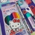 KIT ESCOLAR 7 ITENS HELLO KITTY 71616 LEO E LEO - Graciosa Presentes