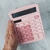 CALCULADORA 12 DIGÍTOS MESA ROSA NEO SOLAR LETRON
