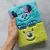 CADERNO 1/4 PELÚCIA FLUFFY MONSTROS SA 4788 DAC