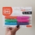 KIT PINCEL QUADRO BRANCO 2X1 CORES VIBRANTES - comprar online
