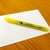 MARCA TEXTO FLUOR GLITER AMARELO 09093 MOLIN