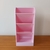PORTA OBJETOS DIAGONAL ROSA TOM PASTEL MAXCRIL - comprar online