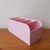 PORTA OBJETOS DIAGONAL ROSA TOM PASTEL MAXCRIL - Graciosa Presentes