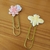 CLIPS MARCADOR DE PÁGINAS FLOR E ABELHA - loja online