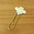 CLIPS MARCADOR DE PÁGINAS FLOR E ABELHA