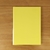 BROCHURÃO 96 FOLHAS ENCAPADO AMARELO LISO