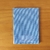 CAD. BROCHURA 1/4 48 FOLHAS ENCAPADO AZUL XADREZ