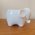 PORTA OBJETOS ELEFANTE CERÂMICA BRANCO 08620 - Graciosa Presentes