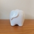 PORTA OBJETOS ELEFANTE CERÂMICA BRANCO 08620 - loja online