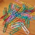 CLIPS COLORIDO 50MM C/50 UNIDADES VMP - comprar online