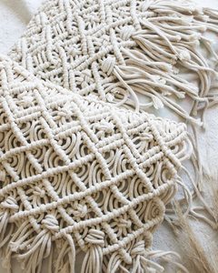COMBO materiales Almohadón de macrame - comprar online