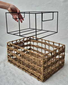 COMBO Cestos Rectangulares + kraft - comprar online