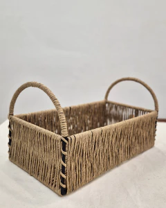 Estructura Cesto Rectangular - Handmade Cordoba