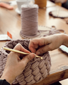 CESTO EN CROCHET