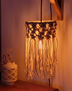 Veladores en macrame en internet