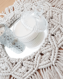 Taller Virtual + combo materiales de Espejo Circular en macrame